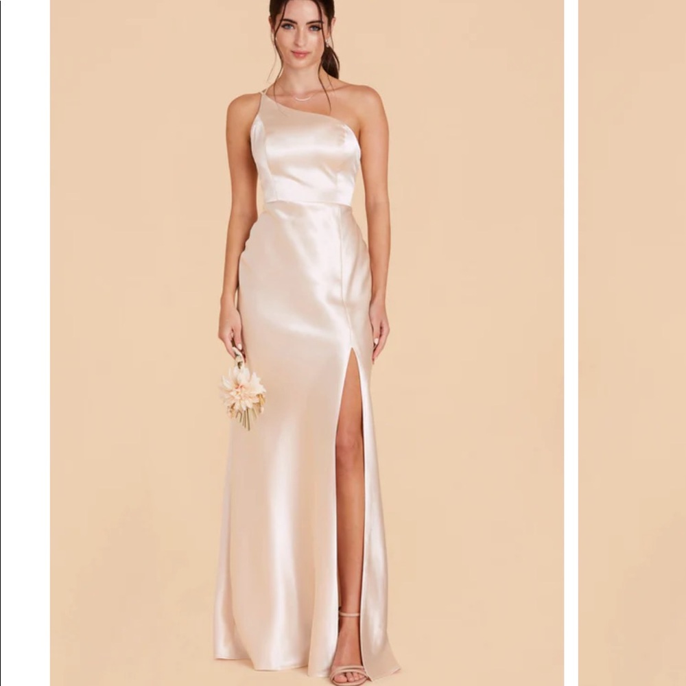 Birdy Grey champagne bridesmaid dress